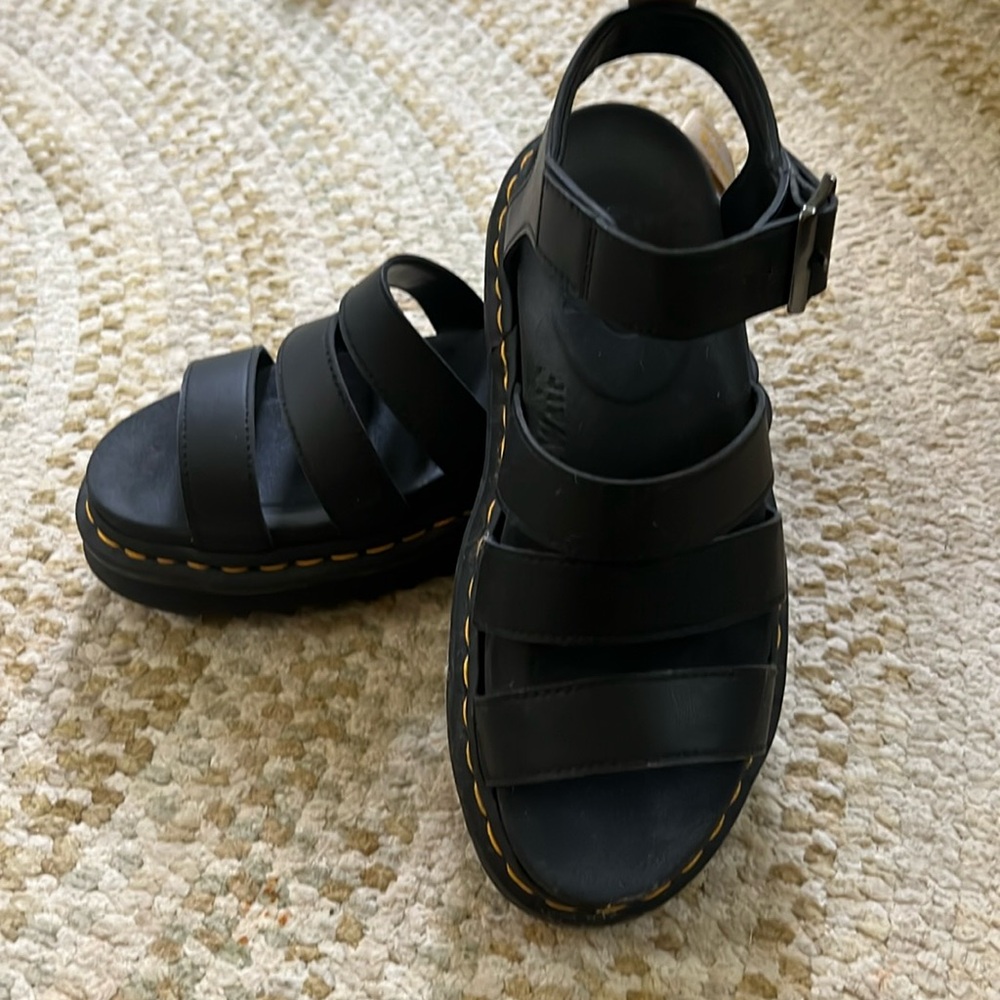 Dr Martens Blaire Sandals Black size US 7 EU 38